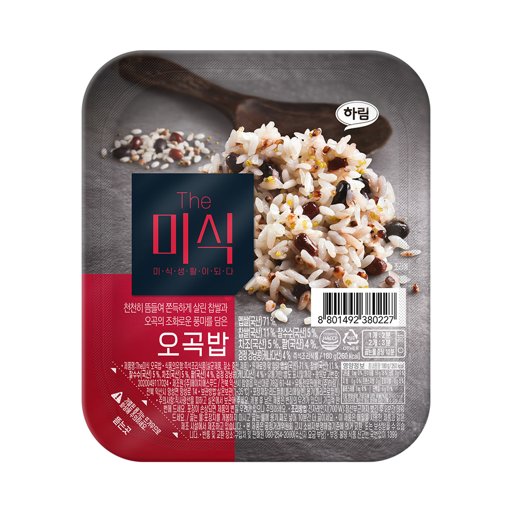 더미식 오곡밥 180g 1개